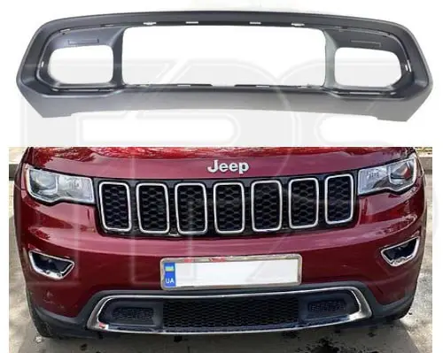 Рамка Решетки В Бампере Jeep Grand Cherokee 2016- Хром 68310779AA — фото 1