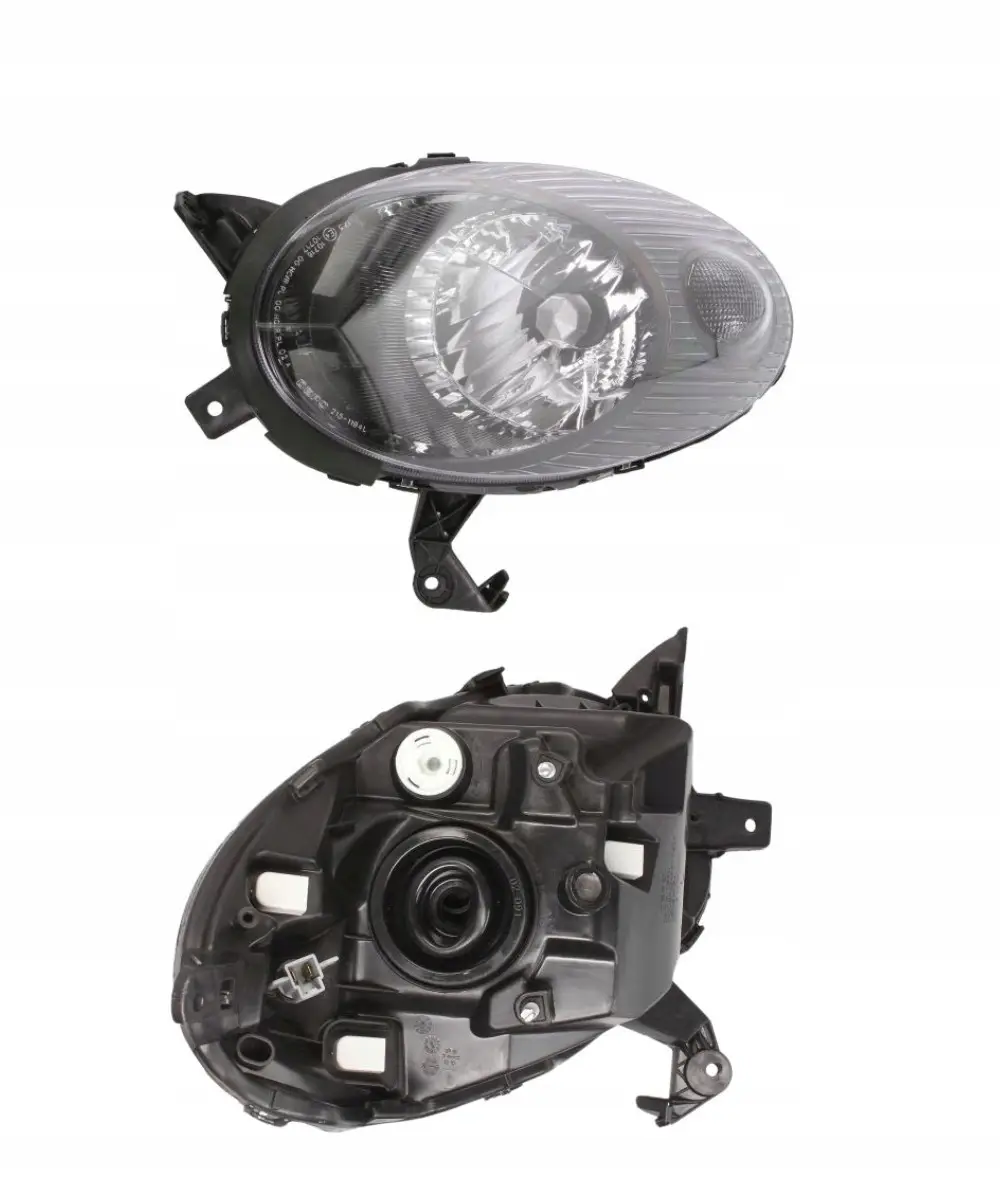Фара Ліва Nissan Micra 2003-2008 Чорний Відбивач 26060Ax705 Дорестайлінг — фото 1