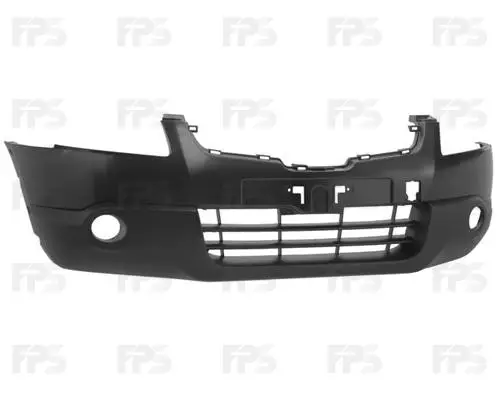 Бампер Передний Nissan Qashqai 2006-2009 без омывателей фар 62022JD20H — фото 1