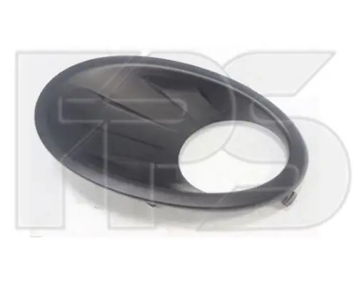 Решетка Бампера Правая Nissan Qashqai 2006-2009 Черная 2152515RUD — фото 1