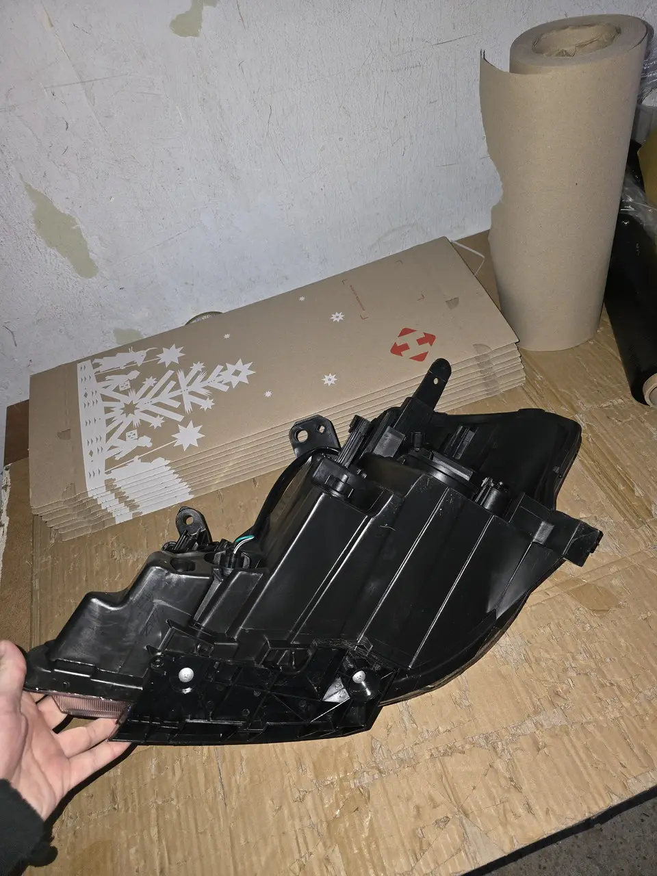 Фара Правая Nissan Tiida 2005-2012 Европа 26010Em00A — фото 2