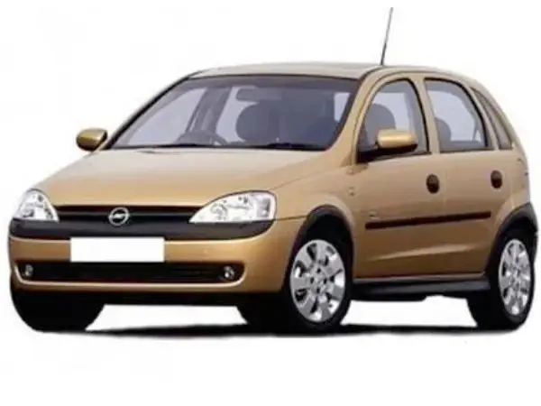 Ремчастина задньої панелі верхня Opel Corsa C 2000-2007 — фото 1