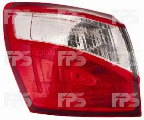 Задній Ліхтар Лівий Зовнішній Nissan Qashqai 2010-2014 Led 26555Br00A — фото 1