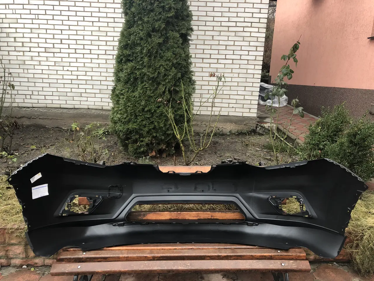 Бампер Передній Nissan Rogue X-Trail 2014-2017 Без Відп Під Омів Фар — фото 2