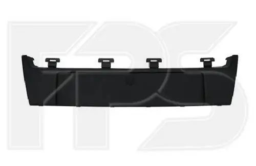 Подиум номера Передня Renault Scenic 2009-2012 Под Номерний Знак кроме гранд — фото 1
