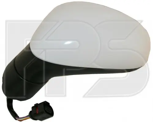 Зеркало Левое Seat Leon 2005-2012 1P0857537Gru Складывается Грунтовано — фото 1