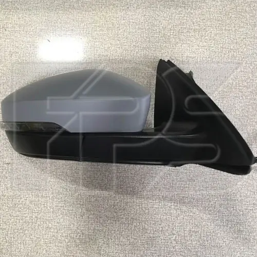 Зеркало Правое Skoda Octavia A7 2013-2017 9 Pin Складывается Грунтовано — фото 1