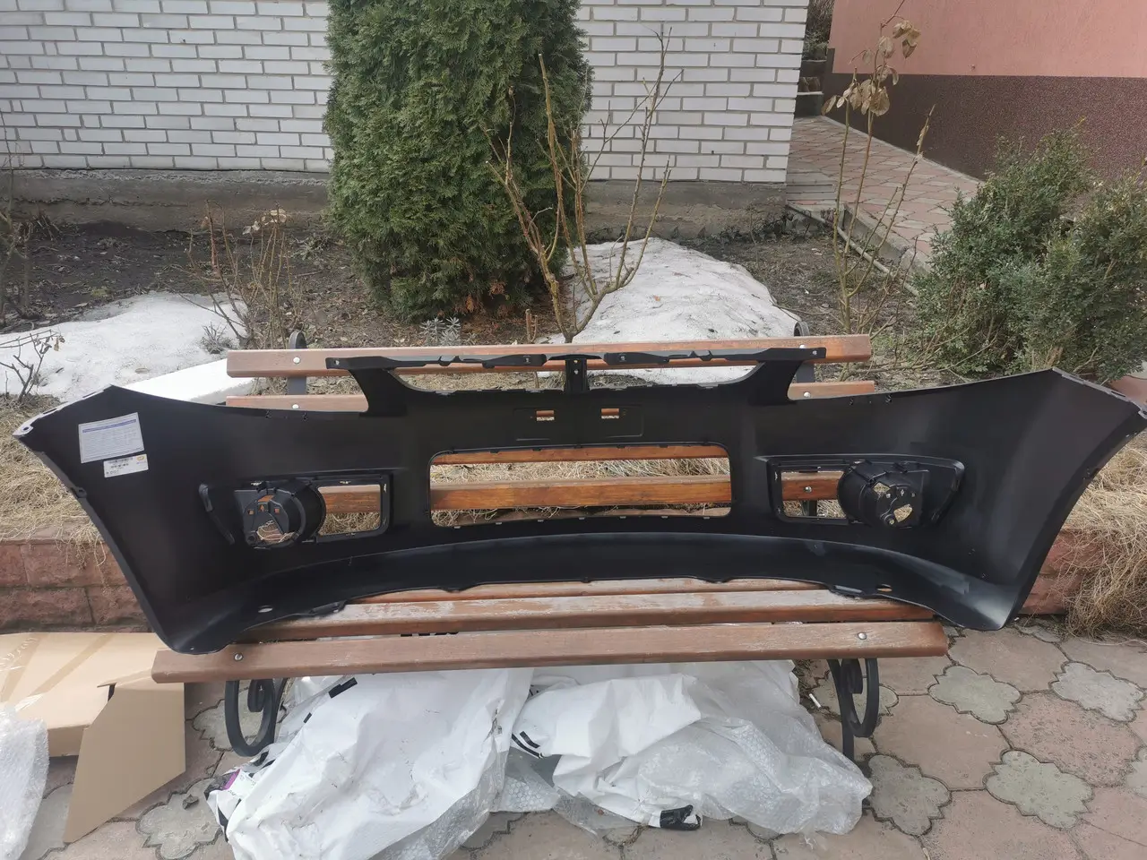 Бампер Передній Suzuki Sx4 2006-2011 Угорська версія 7171179J00799 — фото 2