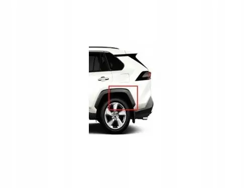Молдинг Рант заднього крила лівий Toyota RAV4 2018- 2022 756060R090 — фото 1