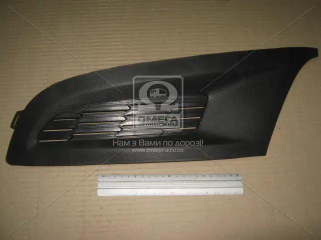 Решітка Бампера Ліва Volkswagen Polo Хетчбек 2009-2015 6R0853665C9B9 — фото 1