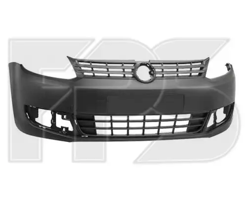 Бампер Передний Volkswagen Caddy 2010-2015 С Отв Омивача Фар 2K58072179B9 — фото 1