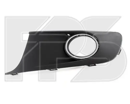 Решетка Бампера Правая Volkswagen Caddy 2011-2015 Хром Окуляр 1T0853666T9B9 — фото 3