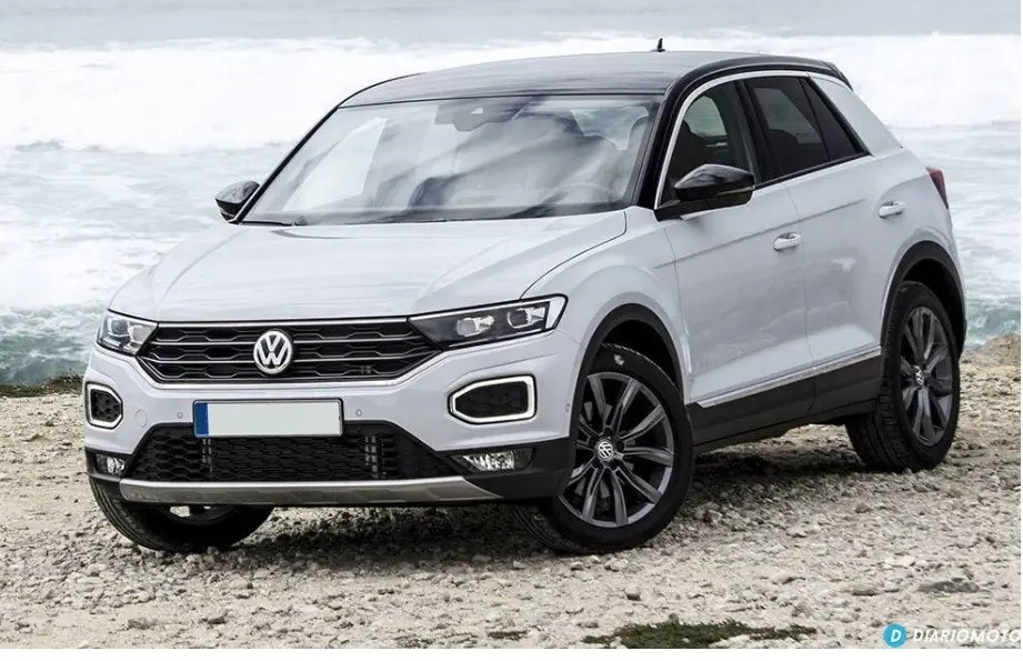 Молдинг переднього бампера правий VW T-Roc 2017- хром 2GA8537122ZZ — фото 1