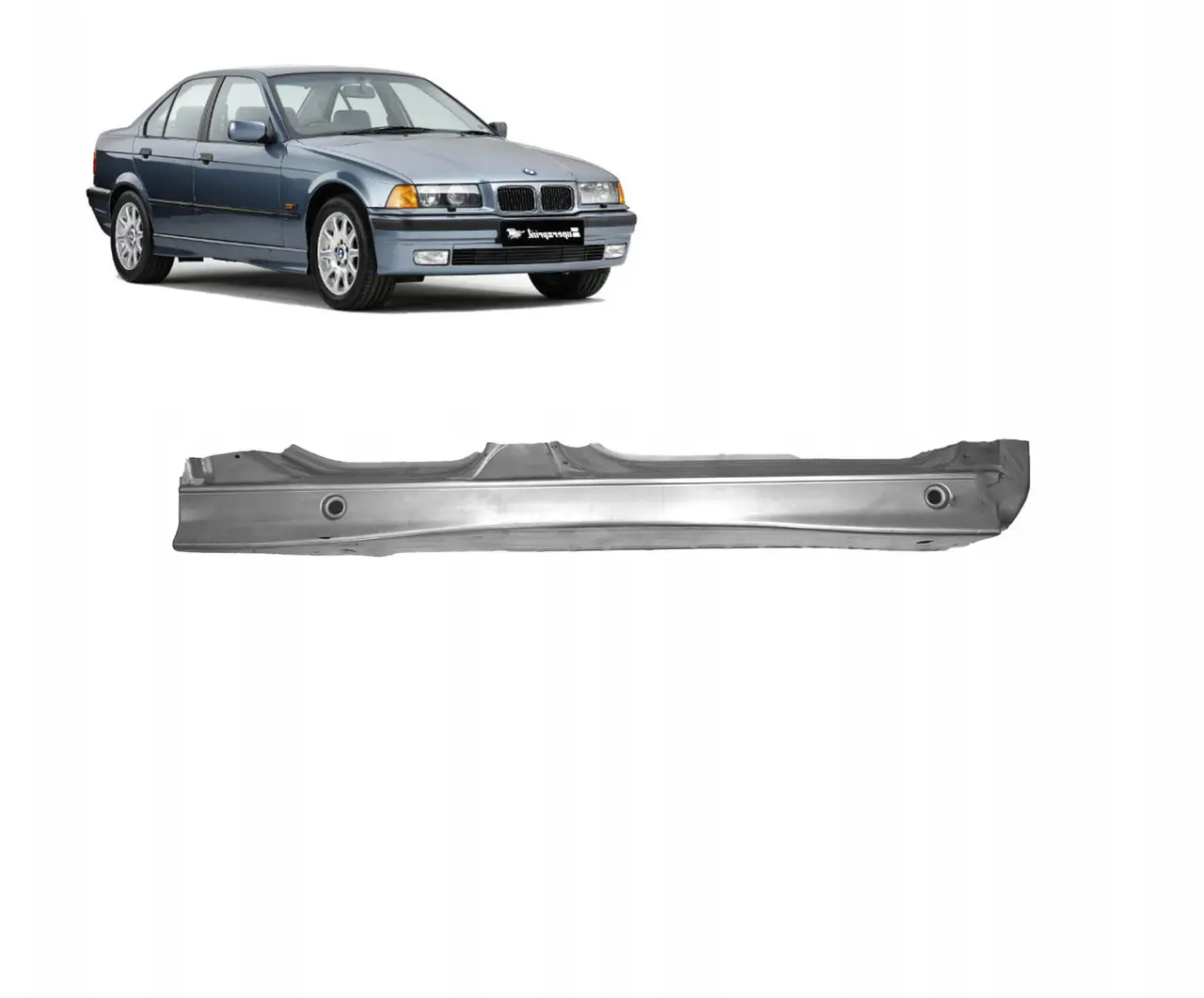 Поріг правий BMW 3 E36 1990-1999 седан Poland 0 8 мм