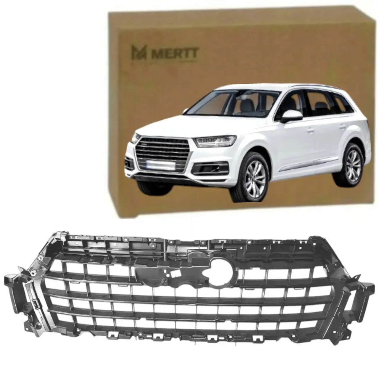 Решетка радиатора внутрення Audi Q7 2015-2020 4M0807233C