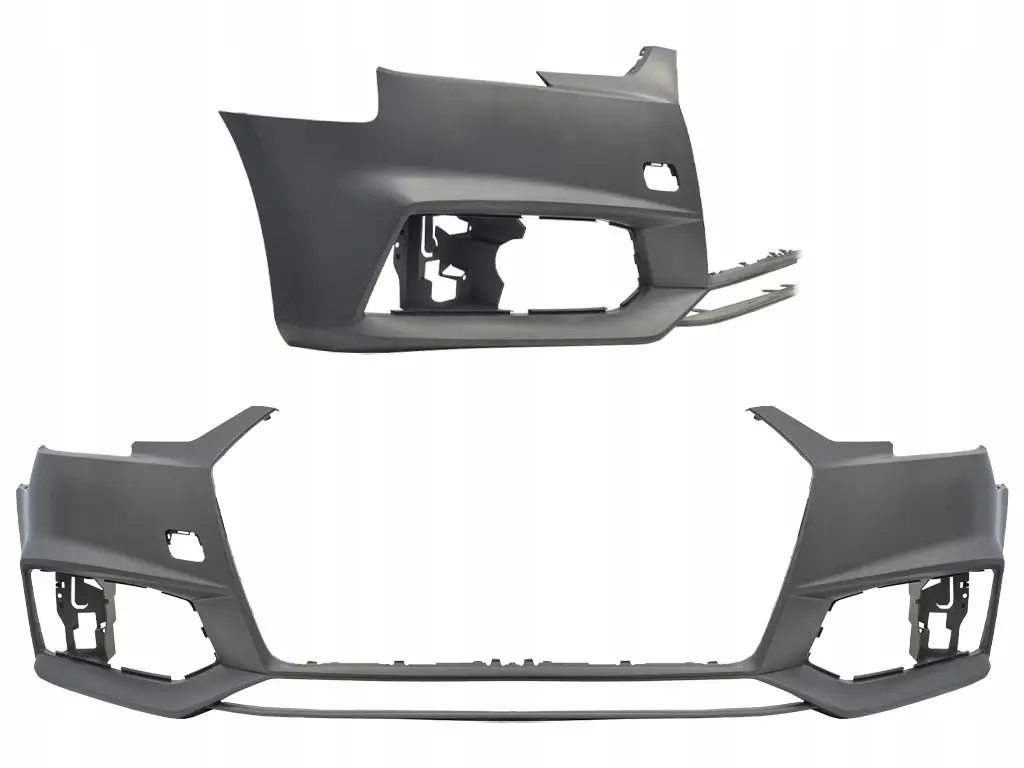 Передний бампер Audi A4 B9 2016-2019 Sline 8W0807065FGRU