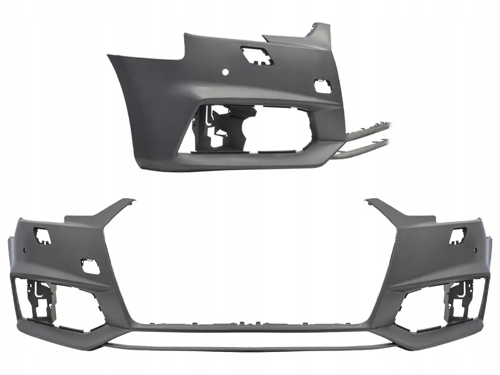 Передний бампер Audi A4 B9 2016-2019 Омыватели Парктроники 8W0807065KGRU