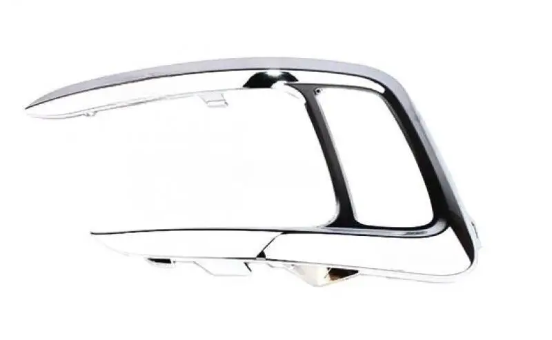Правый Молдинг решетки бампера Chery Tiggo 2 2016- 2020 серый металлик J692803524