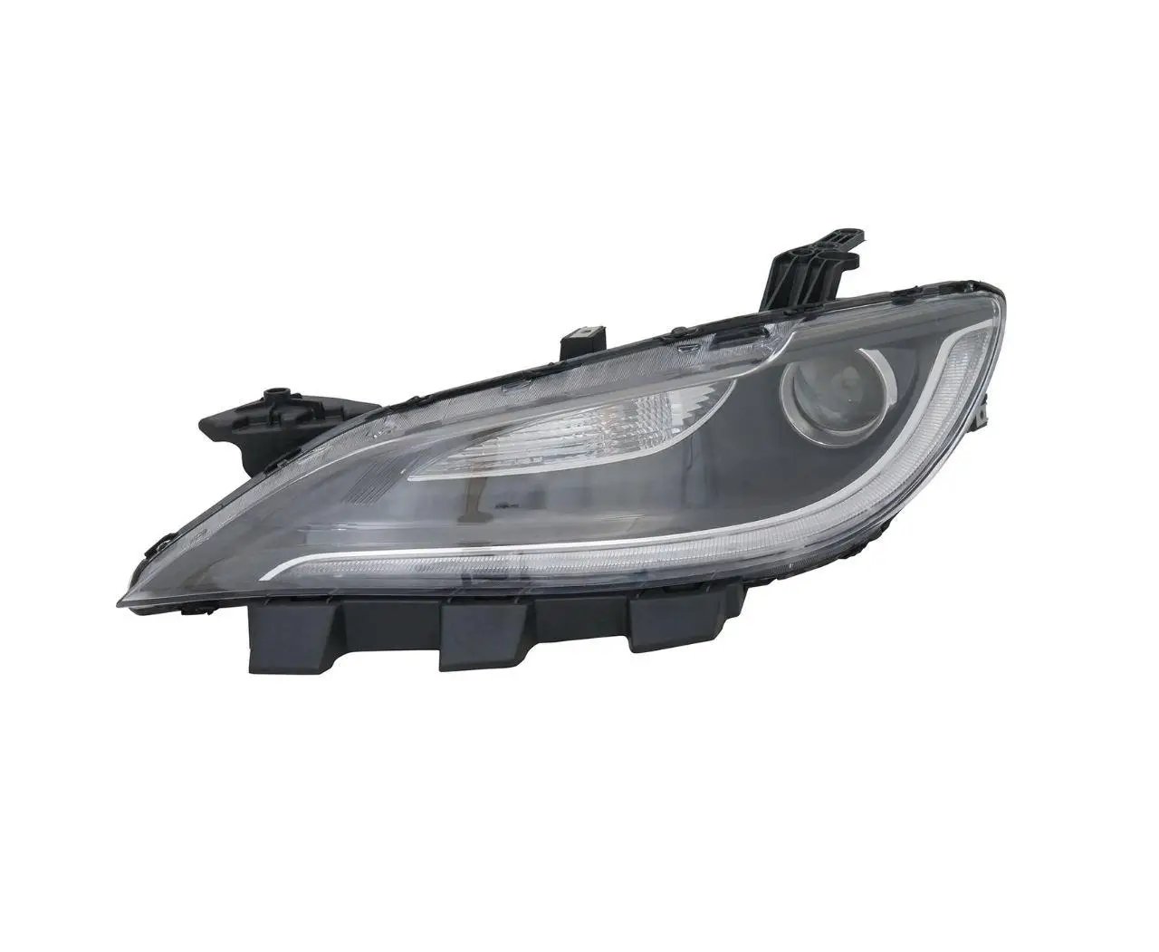 Фара Ліва Chrysler 200 2014-2016 Чорна Вставка + Led Ch2502261