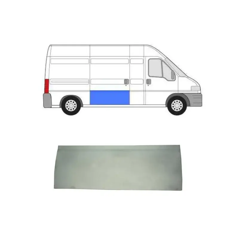 Ремчасть боковой двери правая Fiat Ducato Citroen Jumper Peugeot Boxer 1994-2006 KK длина 139 см