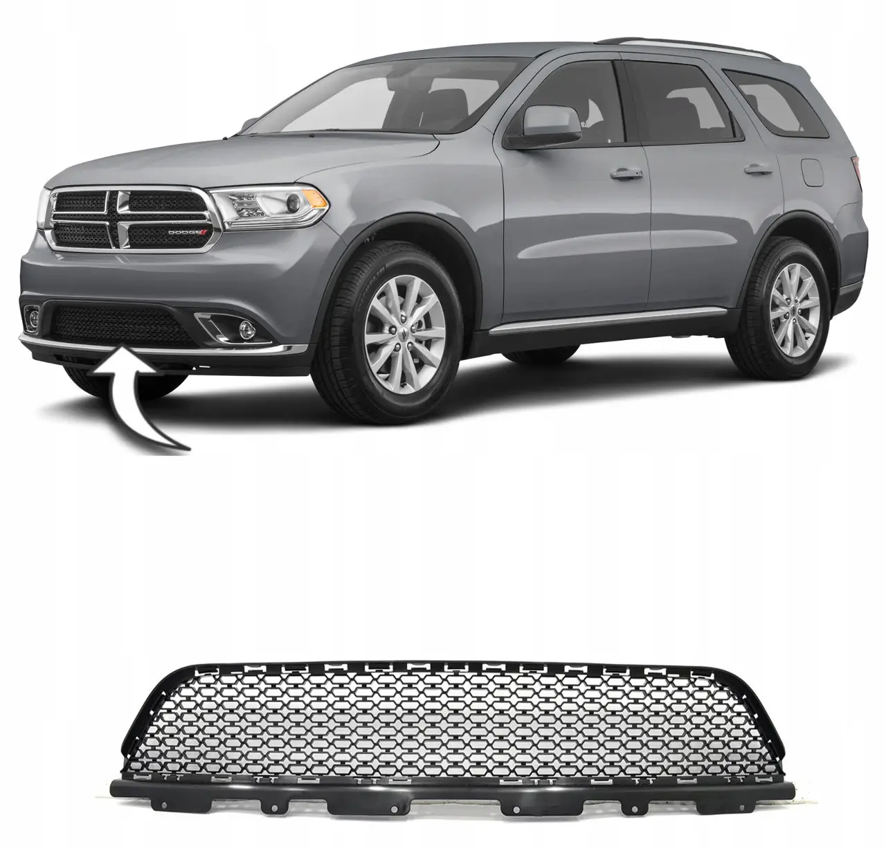 Решетка бампера Dodge Durango 2015-2018 5113684AB