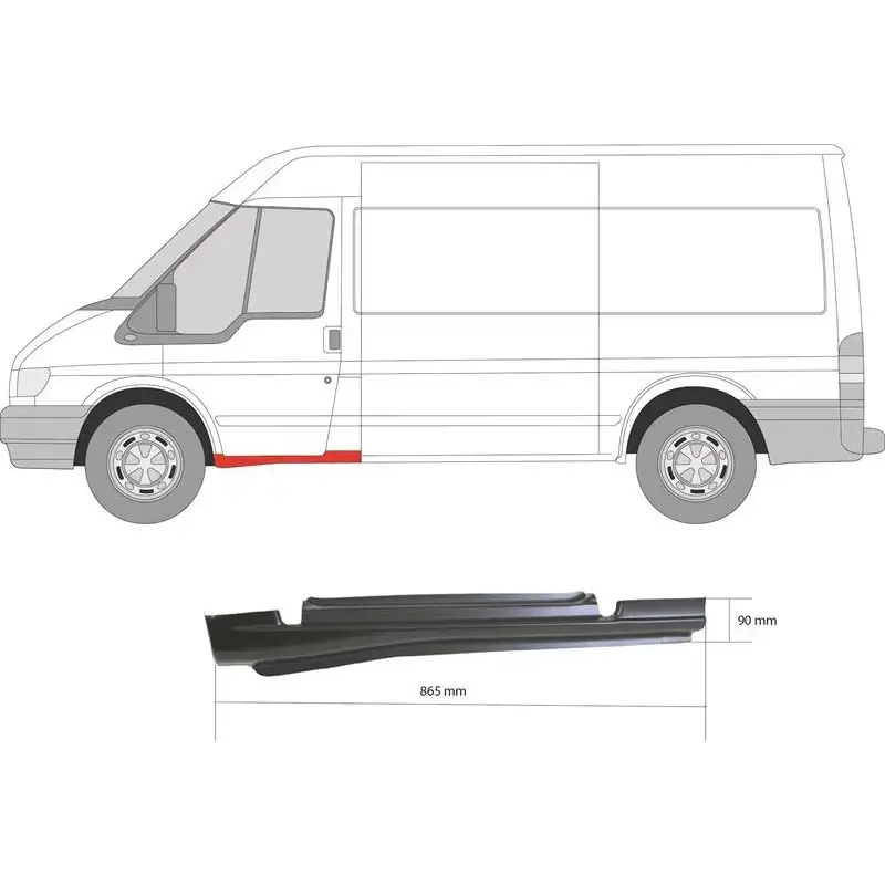 Передній лівий Ford Transit 2000-2013