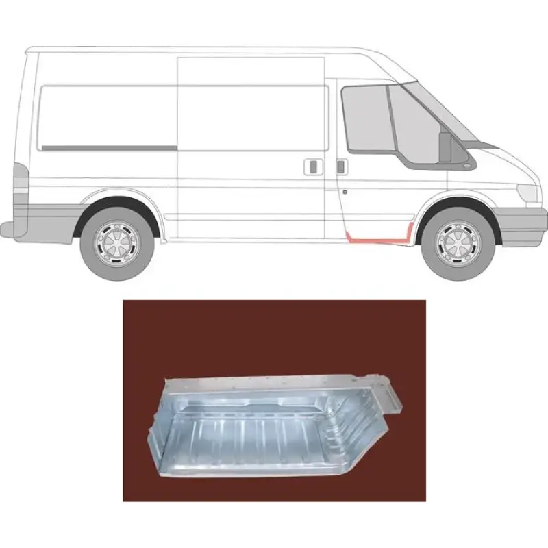 Правая степень Ford Transit 2000-2013