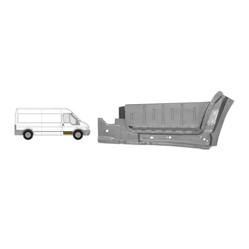 Правая Степень с порожком Ford Transit 2000-2013 Польша