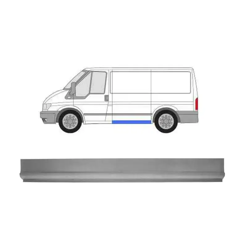 Порог левый Ford Transit 2000-2013 короткая база