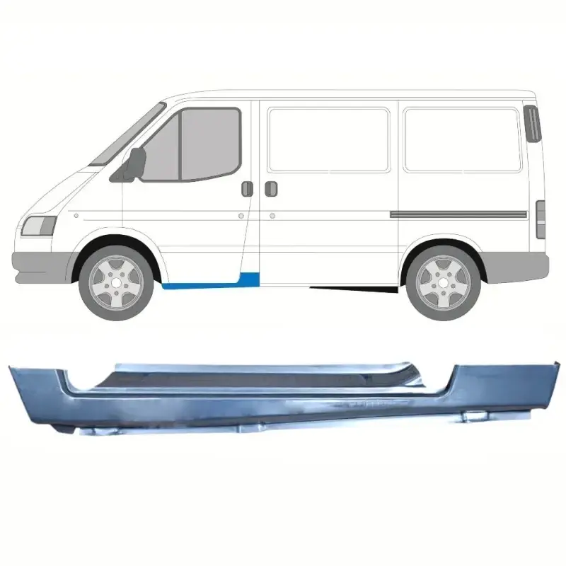 Порог передний левый Ford Transit 1992-2000