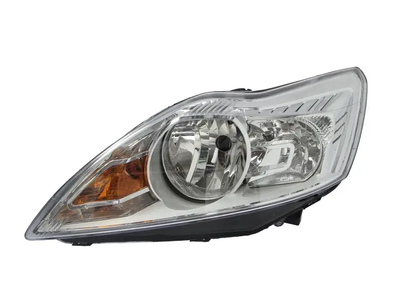 Левая Фара  Ford Focus 2008-2010 Хром отражатель 8M5113101AE