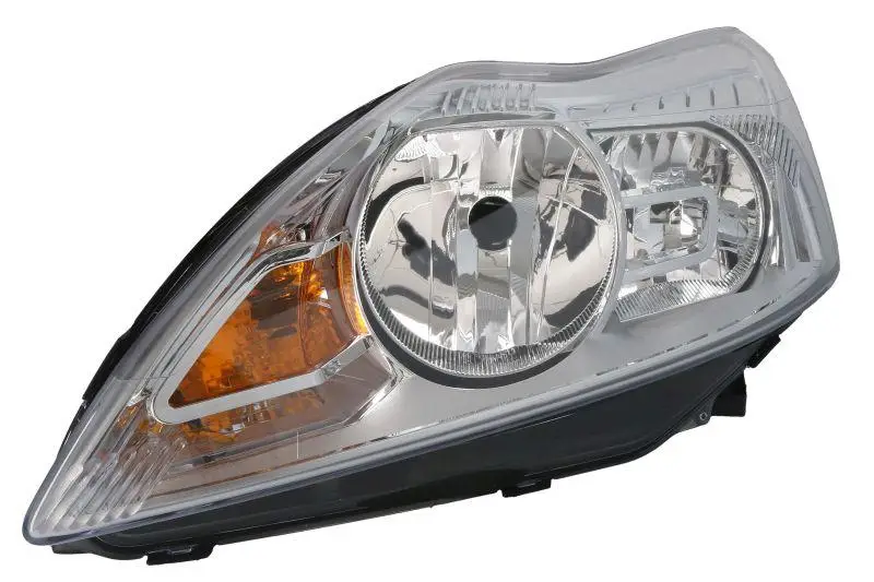 Фара Ліва Ford Focus 2008-2010 Хром відбивач + Коректор 8M5113101Aa