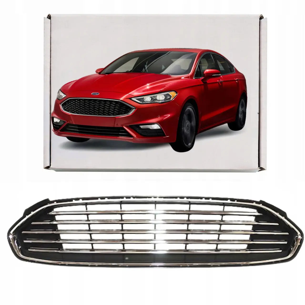 Решетка радиатора Ford Fusion, Mondeo 2017-2020 HS7Z8200AA