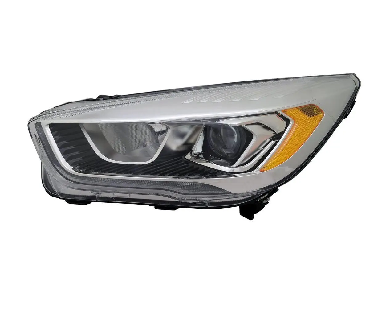 Фара Левая Ford Escape Kuga 2016-2020 Хром + Линза Led Gj5Z-13008-D