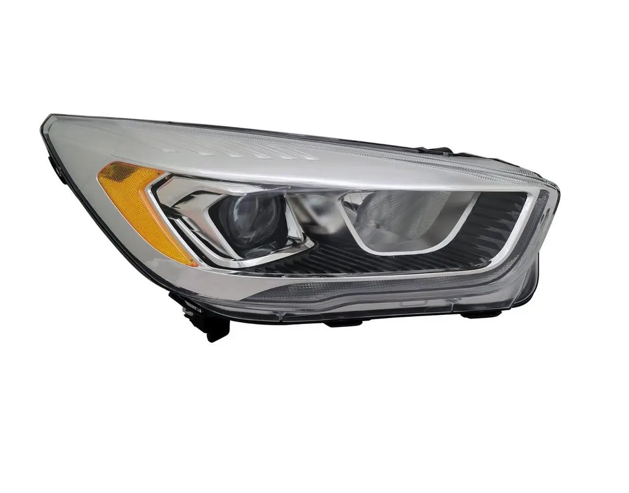 Фара Правая Ford Escape Kuga 2016-2020 Хром + Линза Led Gj5Z-13008-C
