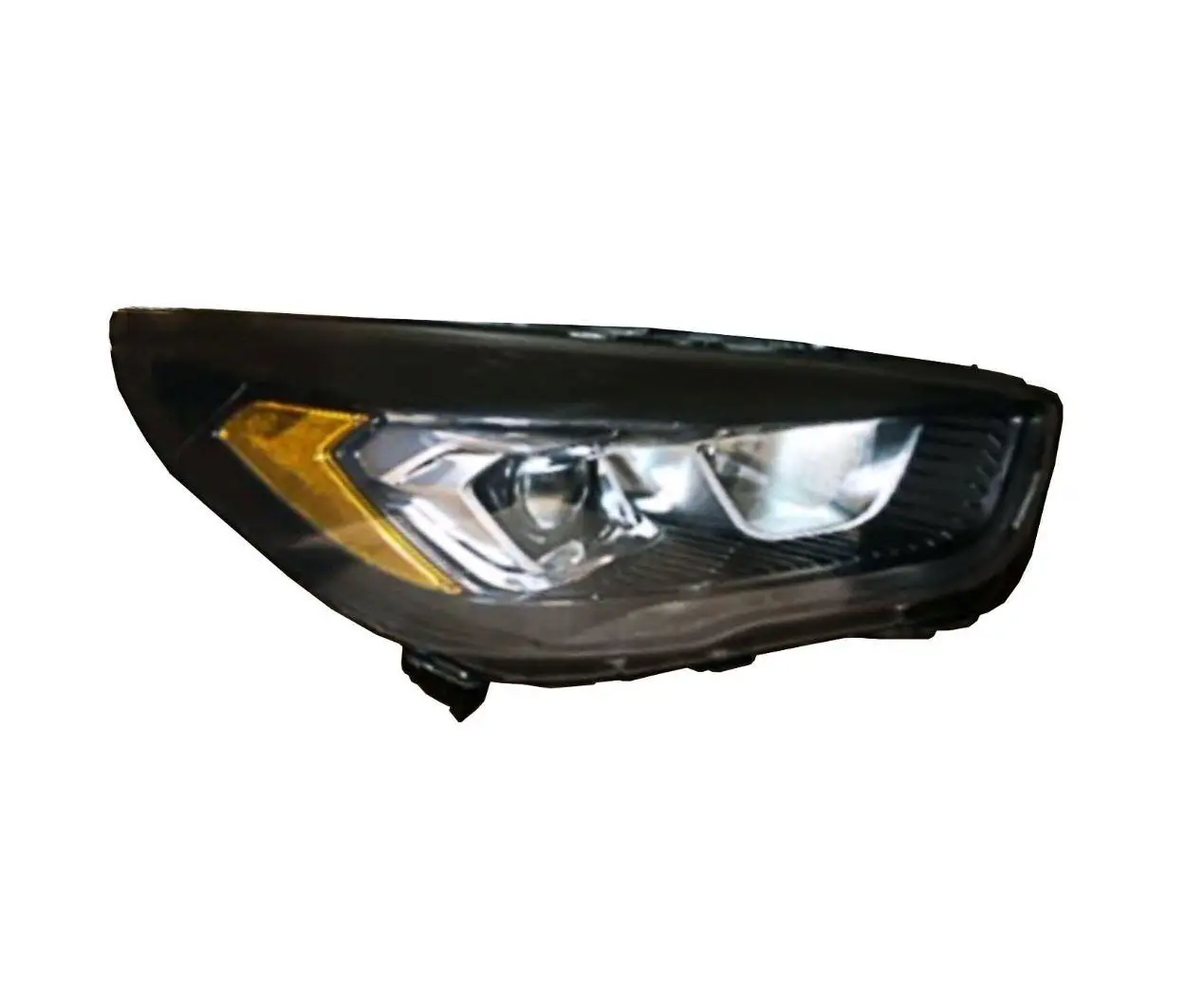 Фара Права Ford Escape Kuga 2016-2020 Чорна + Лінза Led Gj5Z13008L
