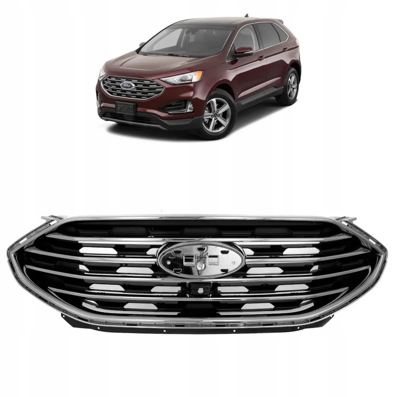 Решітка радіатора Ford Edge 2018 - під камеру KT4Z8200CA