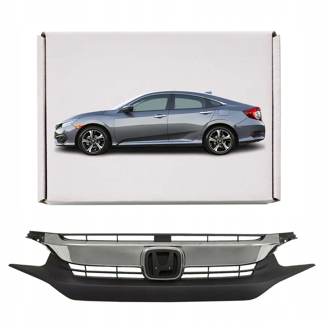 Решітка радіатора Honda Civic 10 2016-2018, 71121TBAA01