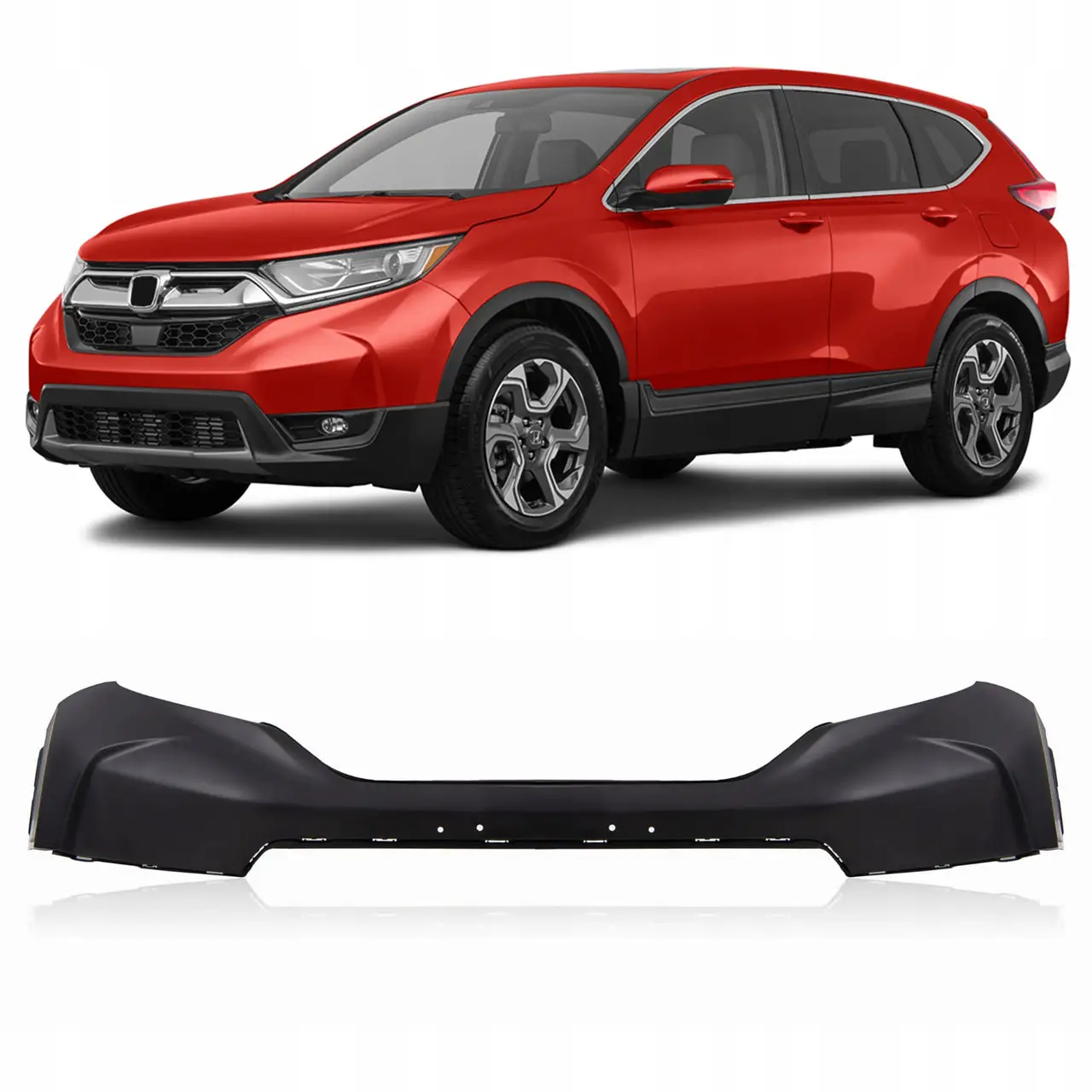 Бампер Передний Honda Cr-V 5 2017-2020 Верхня Частина Без Отв Под Омив Фар 04711TLAA00ZZ