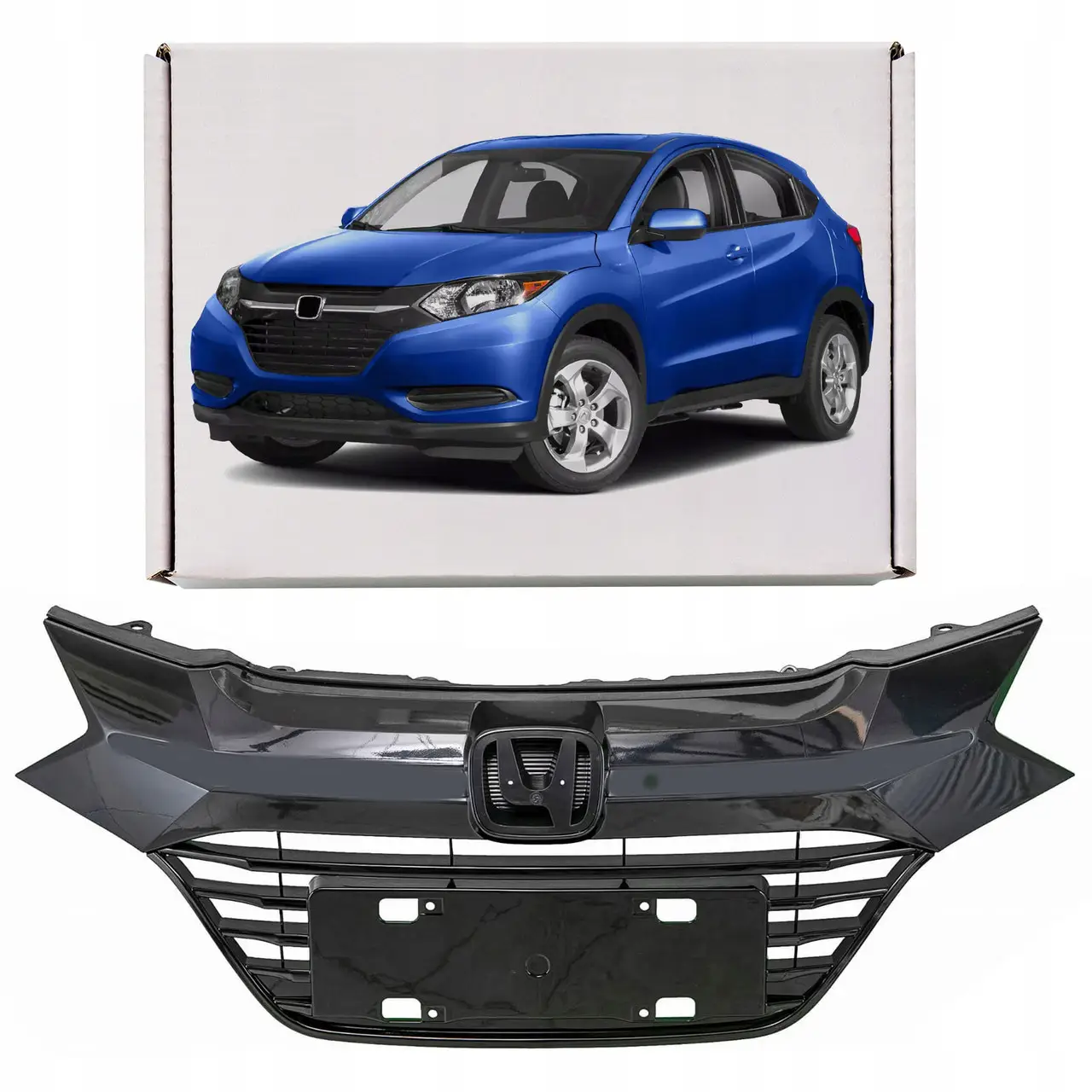 Решетка радиатора Honda HRV 2015-2018 без Молдингов71121T7WA00