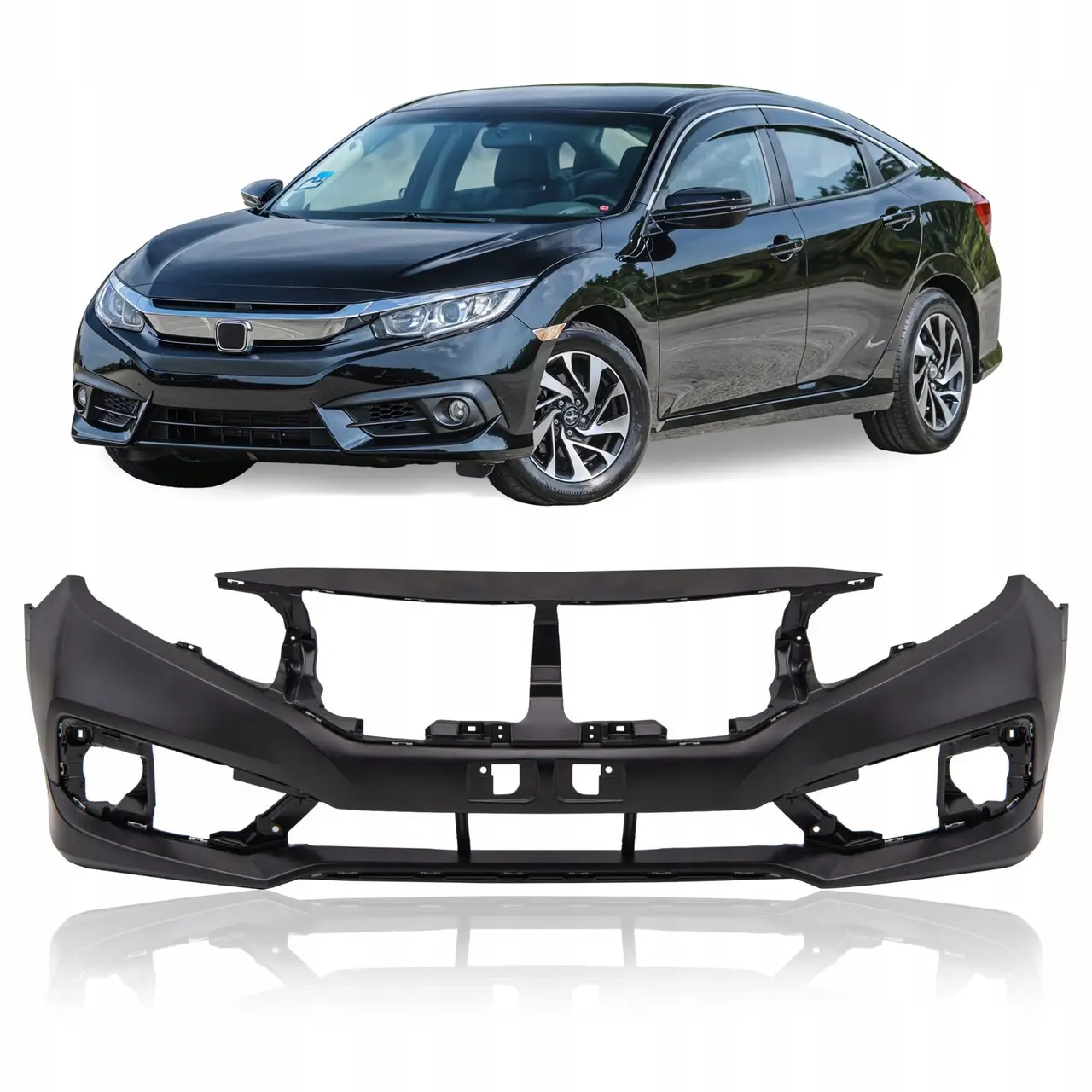 Бампер передній Honda Civic 10 2018-2021 седан 04711TBAA50ZZ
