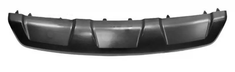 Накладка заднього бампера нижня Hyundai Santa Fe 3 2012- 2015 два вихлопи 86665B8000