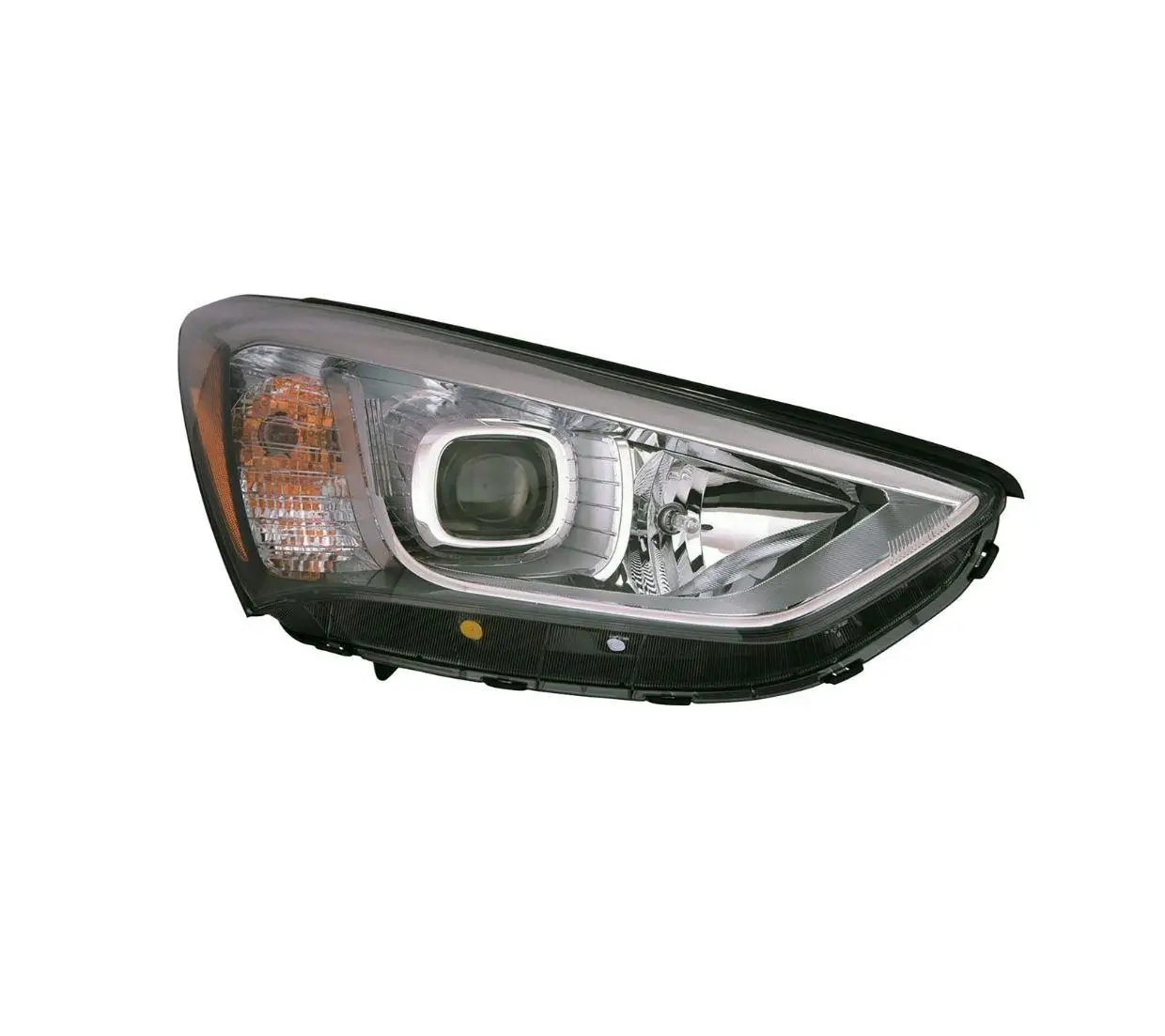 Фара Правая Hyundai Santa Fe 2012-2016 Желтая Вставка 92102B8020