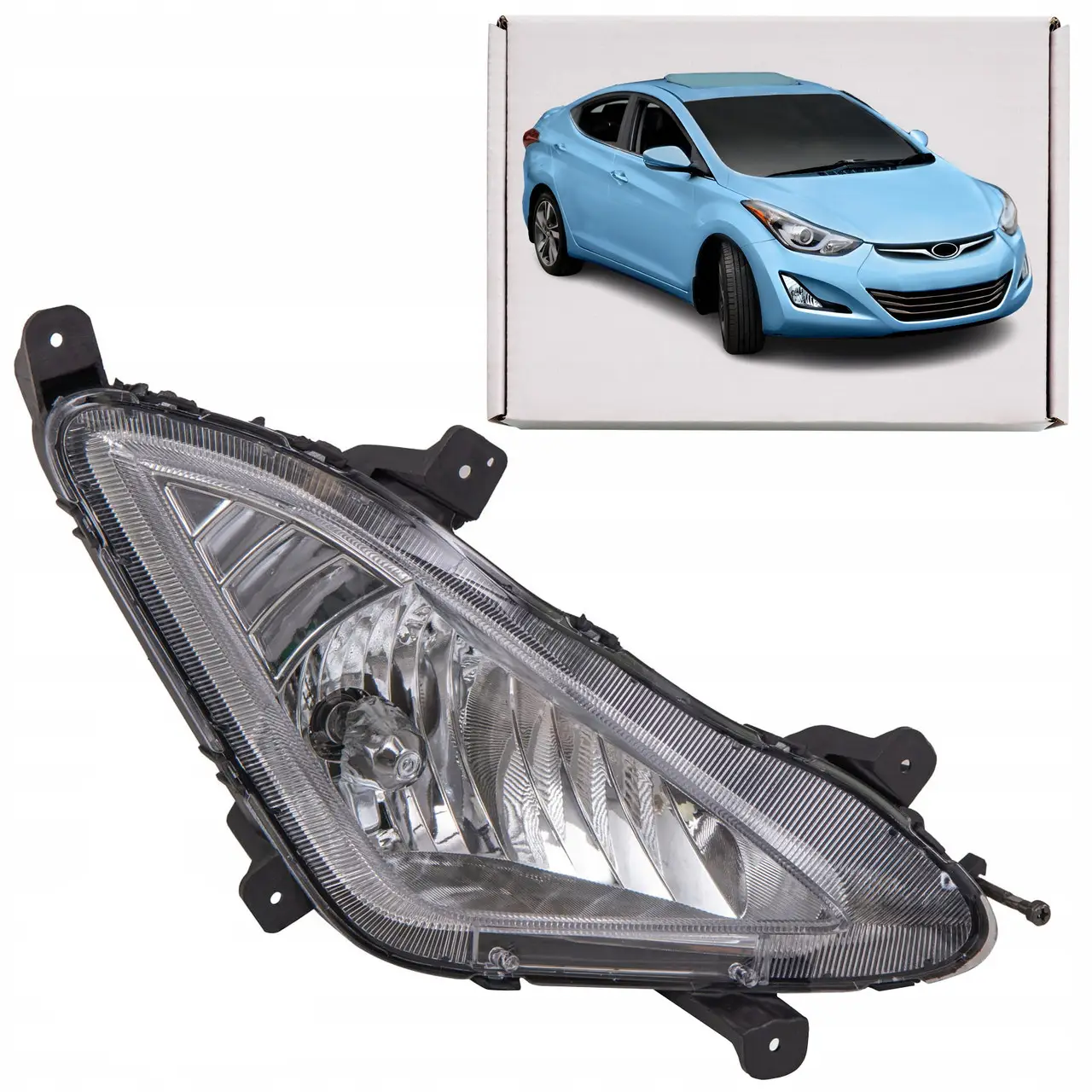 Права Протитуманка Hyundai Elantra Європа 2014-2016 без дхо 922023X220