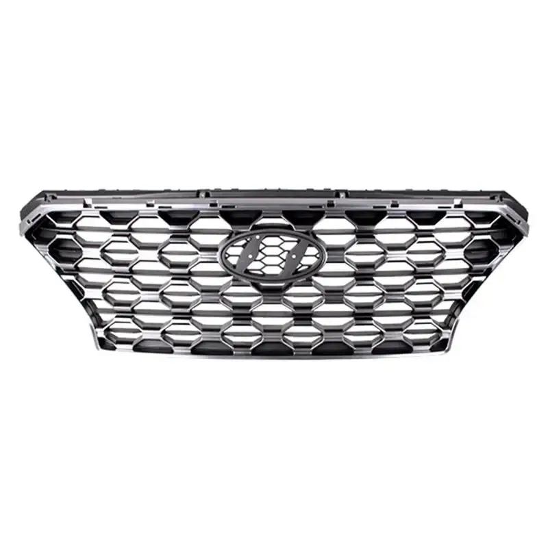Решетка радиатора Hyundai Santa Fe 2018-2020 86350S2100 без отв под камеру