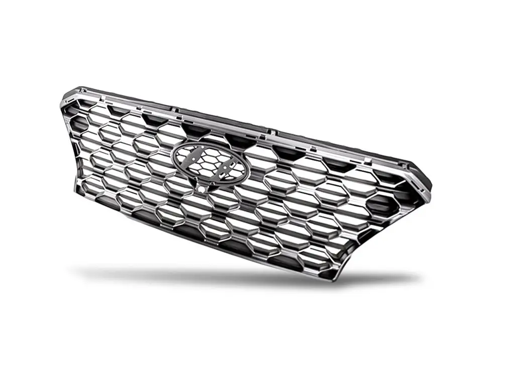 Решетка радиатора Hyundai Santa Fe 2018-2020 86350S2110 под камеру