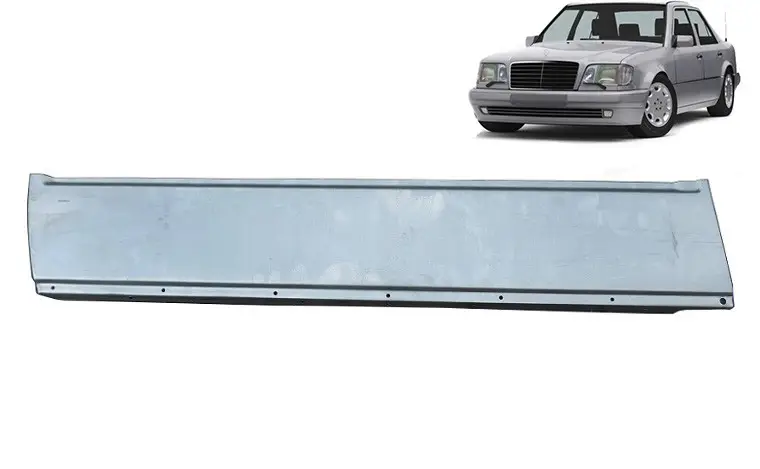 Ремчасть передней двери левая средняя Mercedes W124 1986-1996
