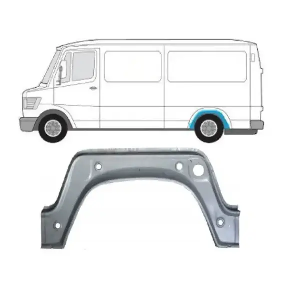 Арка задняя левая Mercedes T1 Bus 207-410 1977-1995 внутренняя