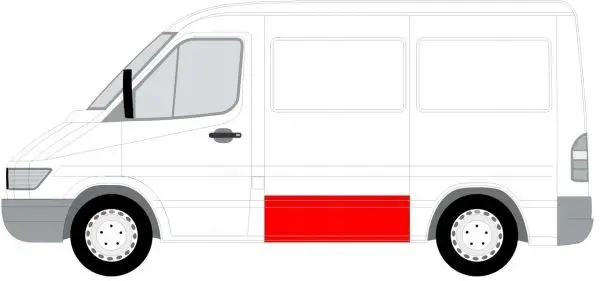 Боковая левая ремня Mercedes Sprinter Volkswagen LT 1996-2006