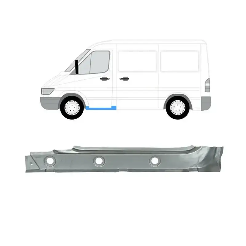 Порог внутренней передней двери левый Mercedes Sprinter W901 1995-2006 Volkswagen LT Poland